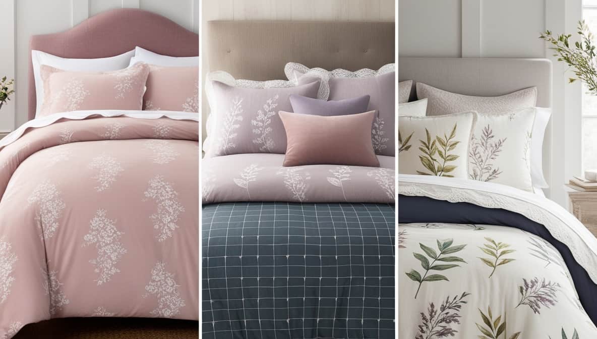 Meadow Romance Comforter Set - Floral & Botanical Print Bedding