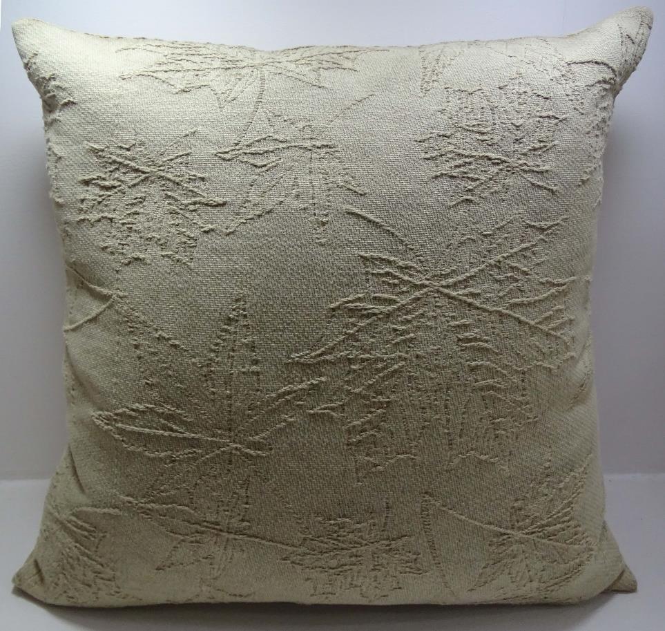 Timeline Embroidered Pillow Cover