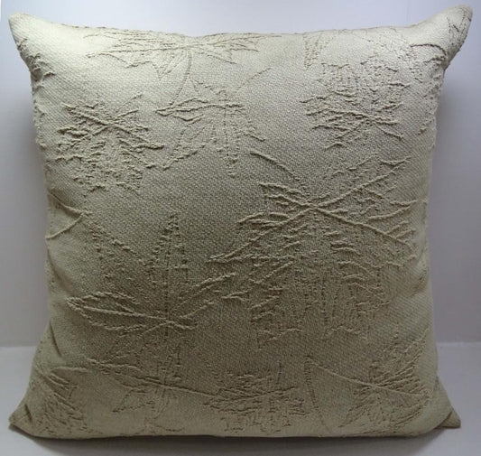 Timeline Embroidered Pillow Cover